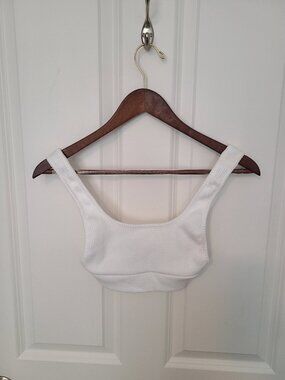 12th Tribe white bra top
